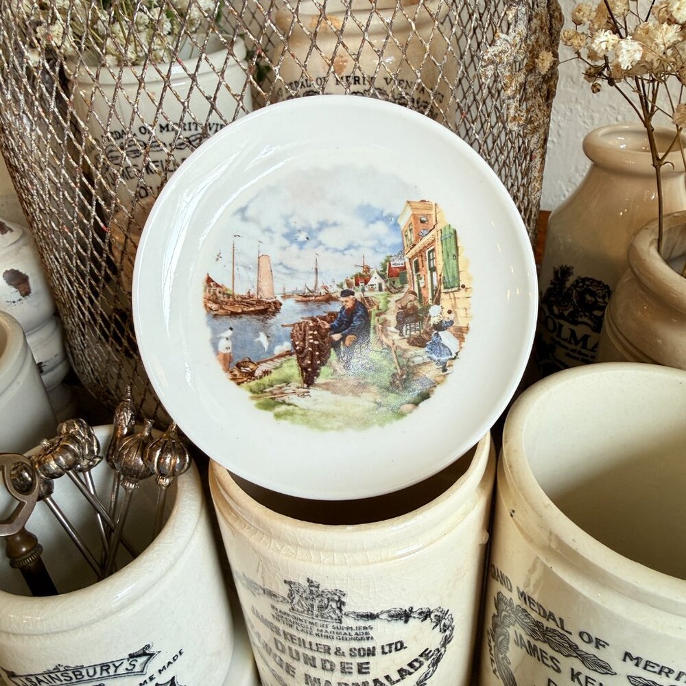 Vintage Dutch Butter Pat